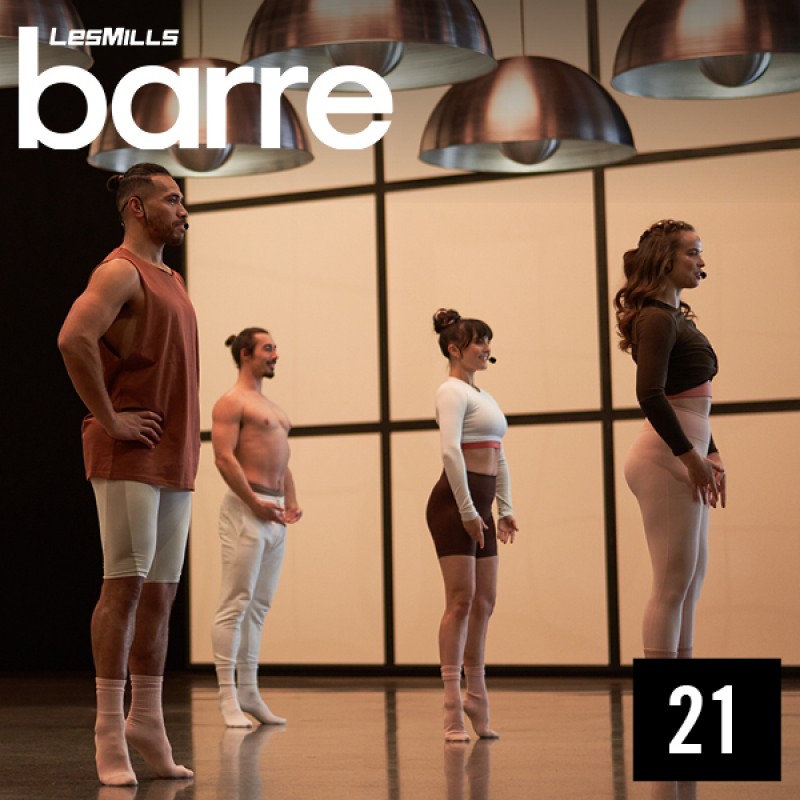 Hot sale Les Mills Q1 2023 Routines BARRE 21 releases New Release BR21 DVD, CD & Notes